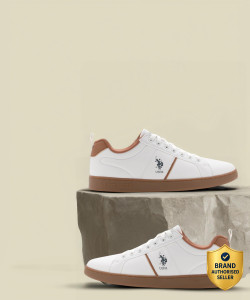 U.S. POLO ASSN. DORIM White Men's Sneakers - Image 6