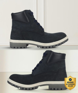 WOODLAND Outdoor Durable Comfortable Everyday High Ankle Boots For Men