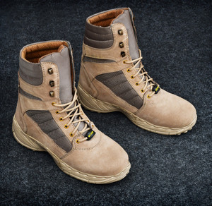 Red Eleven Army Boots For Men (Beige) Boots For Men