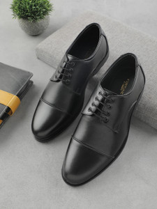 LIBERTY HML-13E Formal Lacing Shoes With PU Sole | Lightweight and Comfortable Oxford For Men