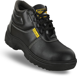 Elecant Industrial Safety Shoes PVC Sole With Steel Toe Protection For Men