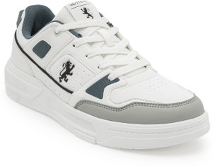 RED TAPE Low Cut Lifestyle Sneakers for Men in White Green - Image 6