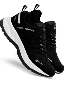 BRUTON Lite Sports Running Shoes For Men Black - Image 6