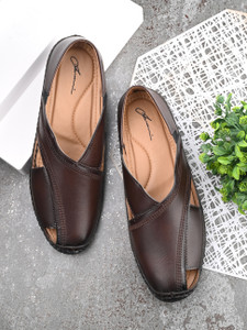 KARADDI Lightweight Comfort Summer Trendy Walking Outdoor Stylish Training Daily Mojaris For Men