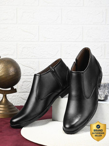 PROVOGUE Ankle Lenth Chain Boots Boots For Men