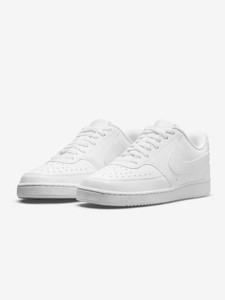 NIKE Women's Court Vision Lo NN Sneakers White - Image 6