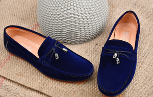 AtoZshoes Men's Suede Leather Stylish Light Weight Loafer Shoe For Men's Loafers For Men