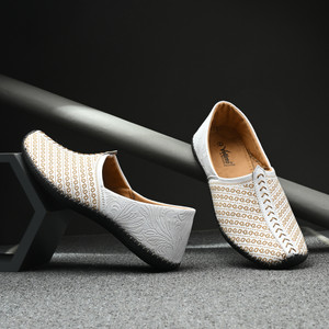 Vellinto Vellinto SUTRA Cool Rjasthani Ethnic Juttis For Men ll Party Wear Mojaris Party Wear For Men