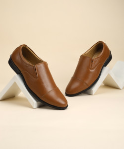 Paragon Formal Shoes |Easy Wear Slip On|Comfortable|Office Use Slip On For Men