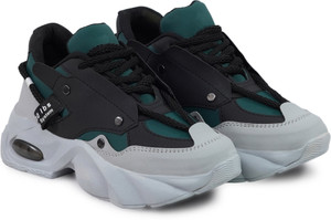 DARTKICK Trendy Air Sole Sneakers for Men | Breathable Casual Lace-Up Shoes Party Wear For Men