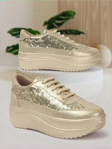 VENDOZ GLITTERY PARTY WEDDING AND CASUAL WEAR Sneakers For Women Sneakers For Women