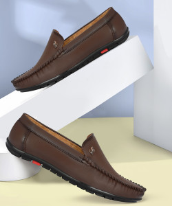 Red Beast Loafers for Men ( Brown 09 ) Loafers For Men
