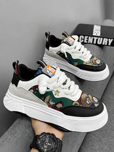 Layasa Men's Fashion Style Walking Lace-Up Outdoor Sneakers For Men