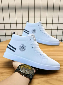 jootiyapa JOOTIYAPA PREMIUM WHITE HIGH TOPS SNEAKER SHOES FOR MEN Sneakers For Men