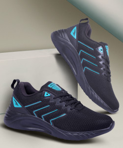 asian Plasma-05 Black Sports,Walking,Casual, Running Shoes For Men