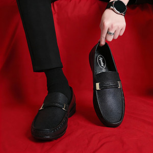 AJANTA Casual PVC Waterproof Loafers For Men Black - Image 6