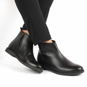 FAUSTO High Ankle Fashion Trend Classic Zipper Boots For Men