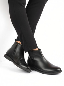 FAUSTO High Ankle Fashion Trend Classic Zipper Boots For Men