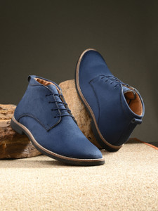 Hirel's Premium Suede Chukka Boots|Office|Daily Wear|Soft Cushioned Boots For Men