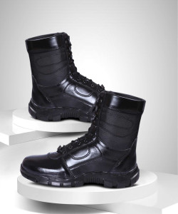 M SKY Combat Army Black Boots For Men Boots Boots For Men