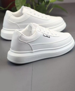 edisson 001-Original Luxury Branded Fashionable Men's Casual Sneakers For Men (White) Sneakers For Men