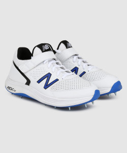 New Balance 4040 Men's White Cricket Shoes - Image 6