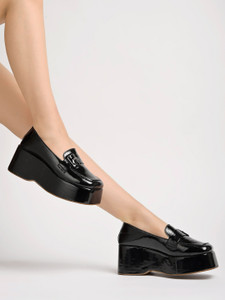 SHOETOPIA Girls Slip on Loafers