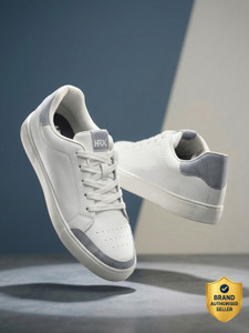 HRX by Hrithik Roshan Men's White Sneakers - Image 6