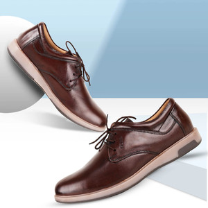 FOR-B FOR-B MEN'S PREMUIM LEATHER DERBY SHOES/FORMAL LACE UP DRESS SHOES/DURABLE Casuals For Men
