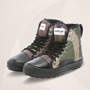 Unistar High Ankle Riding Boots for Hiking & Trekking | Mild Waterproof Protection Boots For Men