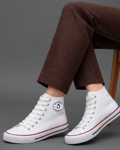 TRENDUTY High Top Canvas Walking, Gyming Sneakers Sneakers For Women