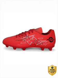 NIVIA Carbonite 7.0 Crest Football Shoes Red - Image 6
