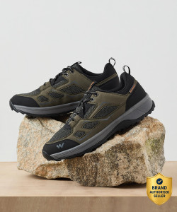Wildcraft Terra Lite LA Low Ankle Outdoor Shoes For Men Green - Image 6