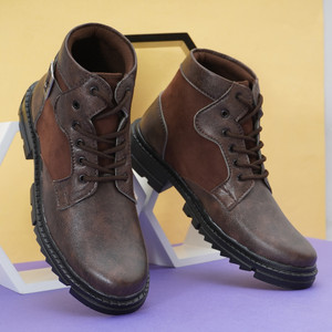 KILLER Brown Casual Boots For Men Boots For Men