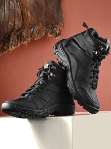 leo's Fitness shoes Leo Men's Waterproof Non-Slip Lightweight Outdoor Mid Top Ankle Boots Boots For Men