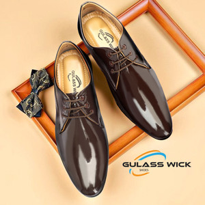 GULASS WICK Men's Party Wear Formal Shoes Lace Up For Men