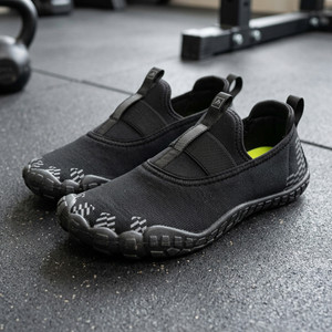 Impakto by Ajanta Impakto Barefoot Rooted Big Toe Box Gym, Training, Walking Shoes for Men Black Barefoot Shoes For Men