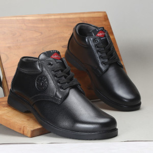 Field Care Fashion Lace-Up MidTop Shoes for Men Formal Dress Shoes for Men Office wear Shoe Party Wear For Men