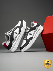RED TAPE Black and White Men's Shoes - Image 6