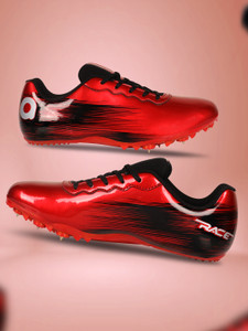 AIVIN Men's Track and Field Running Shoes - Red - Image 6