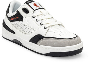 RED TAPE Black and White Men's Casual Sneakers - Image 1