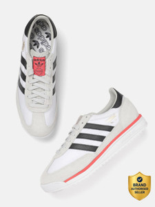 ADIDAS ORIGINALS SL 72 RS White Sneakers for Men - Image 6