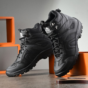 leo's Fitness shoes Leo Men's Waterproof Non-Slip Lightweight Outdoor Mid Top Ankle Boots For Men Boat Shoes For Men