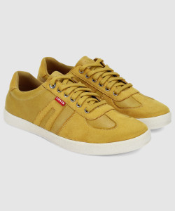 LEVI'S Men's Yellow Sneakers Sneakers For Men