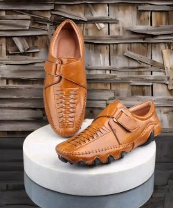BOLLERO Mens Roman Sandal Loafers For Men