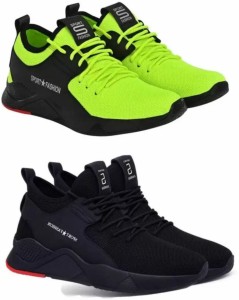 HOTSTYLE Combo Pack Of 2 Running Shoes For Men