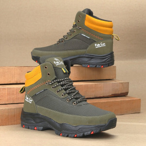 Field Care HILLS Adventure Casual Comfort Anti-Skid Outsole Biker Hi-TopOutdoor Outdoors For Men