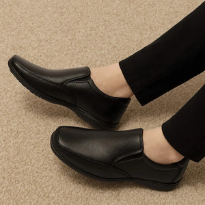 SHOE BLATE Genuine Leather Formal Shoes Light|Comfort|Trendy|Premium Shoes Slip On For Men