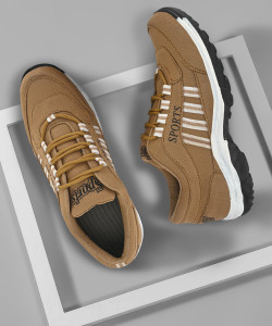 Juta Comfortable Premium Stylish Unique Trendy Popular Sports ADY Tan for Men Hiking & Trekking Shoes For Men