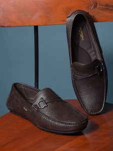 LIBERTY Fortune SME-2E Non-Lacing Casual Shoes - Ideal for Office & Wedding Wear Slip-On Loafers For Men